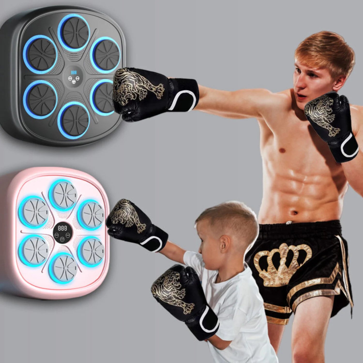 BoxTone | Music Boxing Machine with (FREE Boxing Gloves)